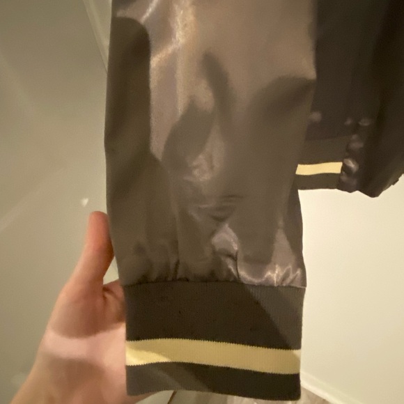 Mystree Satin Bomber Jacket - Picture 6 of 7